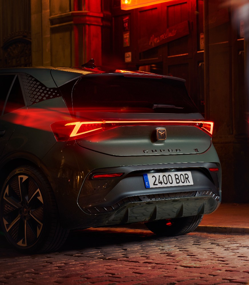 interior of cupra born