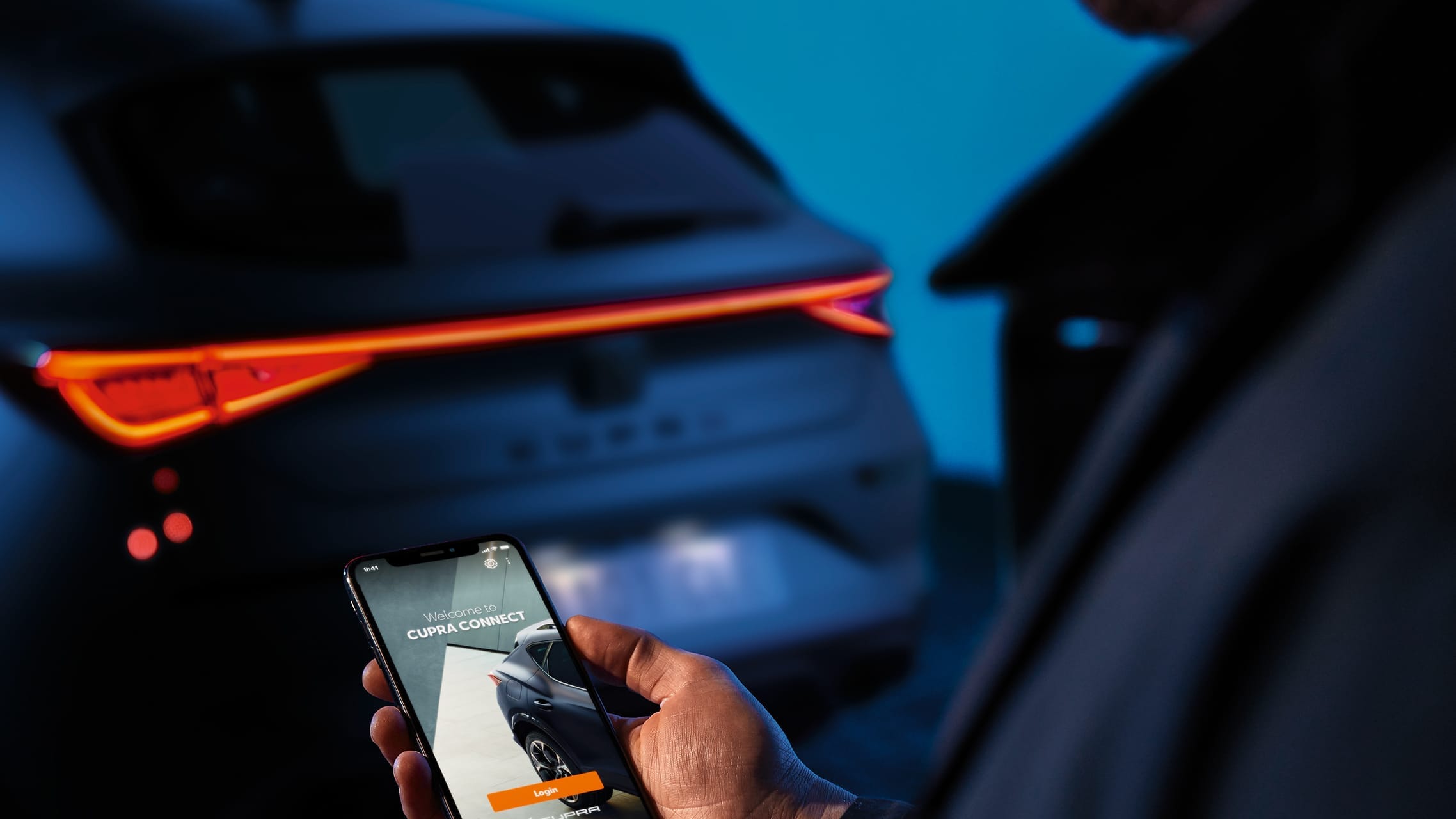 cupra forbindelse med automatisk nødkontaktfunktion i tilfælde af en ulykke