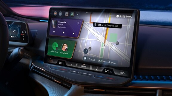  CUPRA Tavascan 15" Navigation System på "Y-bone"-konsollen