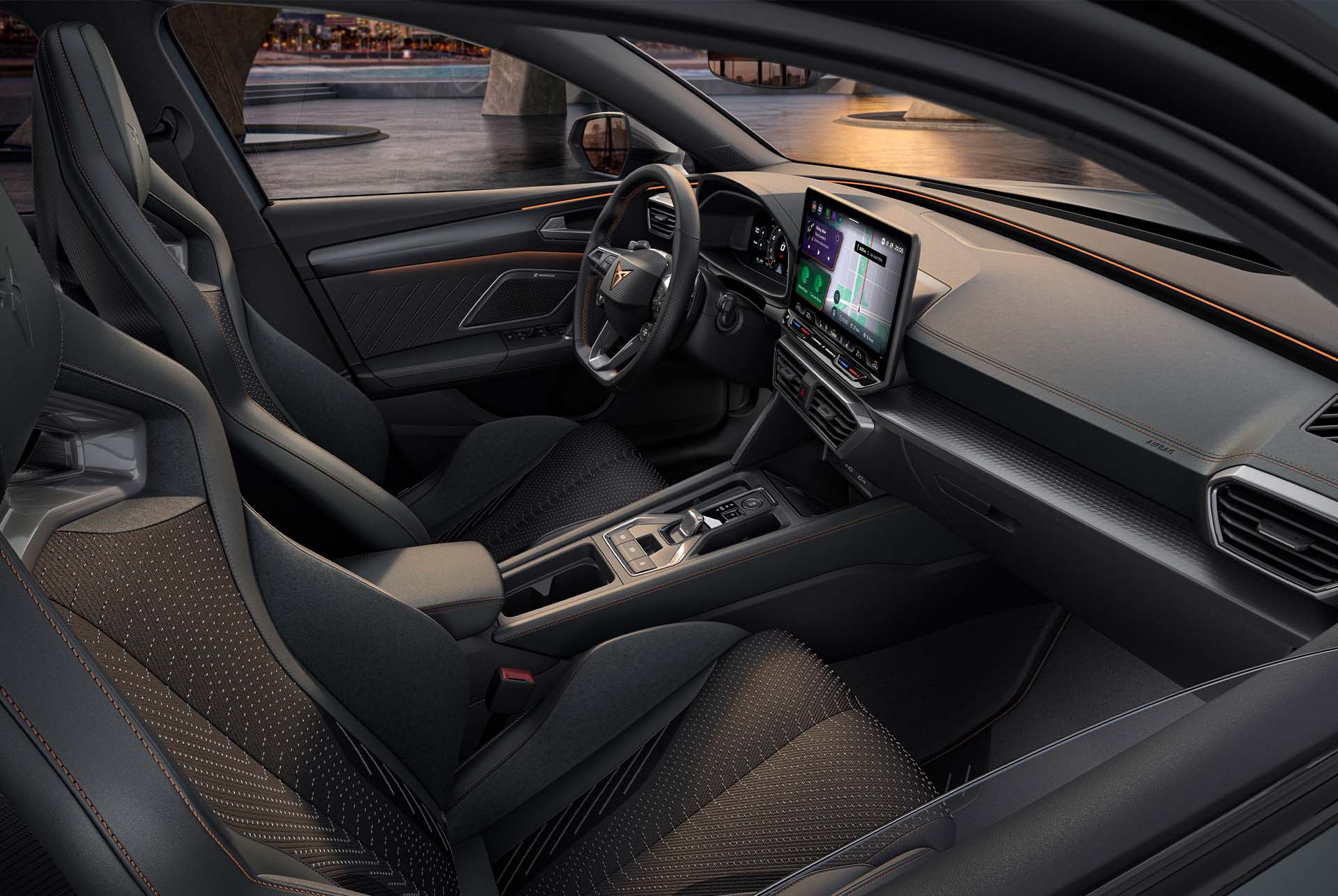 Tapis De Coffre Pour Seat Cupra Leon Sportstourer 2019-2025 - Protection Antidérapante